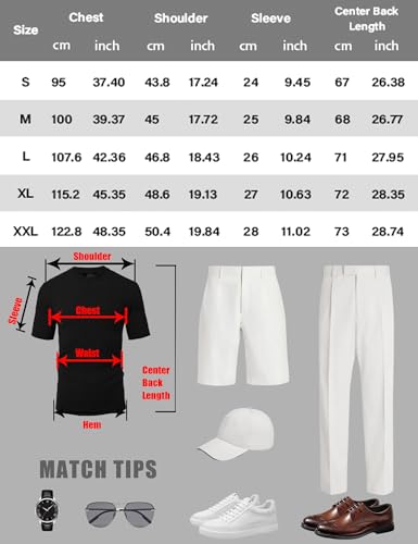 OYOZONE Camisas polo masculinas de malha de manga curta com textura Henley camisetas tricotadas casu