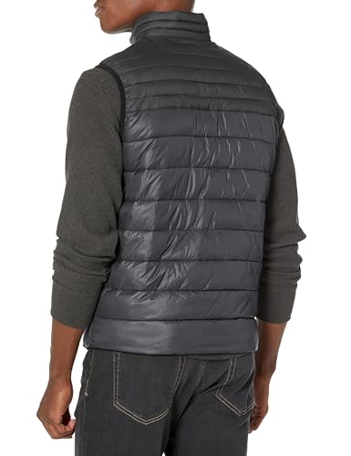 Image of BOSS Men's Lightweight Nylon Patch Logo Puffer Vest