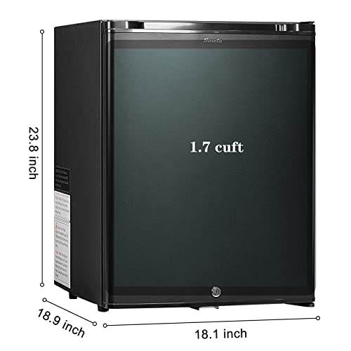 Smeta TSX-60B2E Compact Refrigerator Lockable thumb #1
