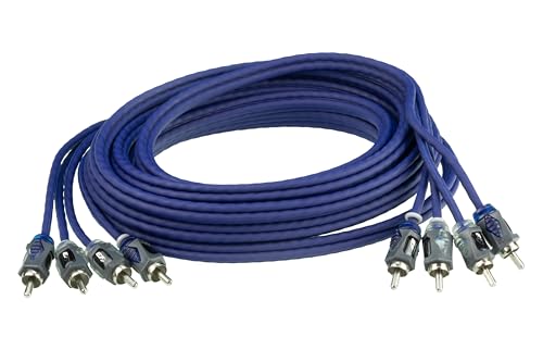 Scosche EFX Rogue R12X4 4-Channel Twisted Pair RCA...