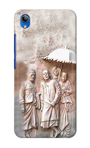 Image of Printed Hard Back Cover Case for Vivo Y1s 2020 Back Cover (Sai Baba) -1803