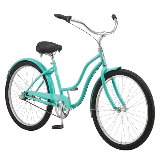 Schwinn Mikko Adult Beach Cruiser Bike, Featuring 17-Inch/Medium Steel Step-Over Frames, 3-Speed Drivetrains, Teal