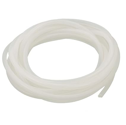 YXQ 20Ft Silicone Tubing 2mm ID 5mm OD Rubber Hose Flexible 1.5mm Thickness Translucent Tube Pipe Water Air for Pump Transfer