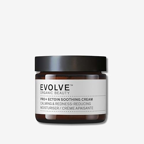Miniatura 5 de Evolve Organic Beauty - Crema calmante para ectoína Pro+ | Calma, protege, restaura | Seta chaga, aceite de camelia, lote pequeño, belleza vegana