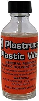Plastruct Plastic Weld w/applicator 2oz Bottle