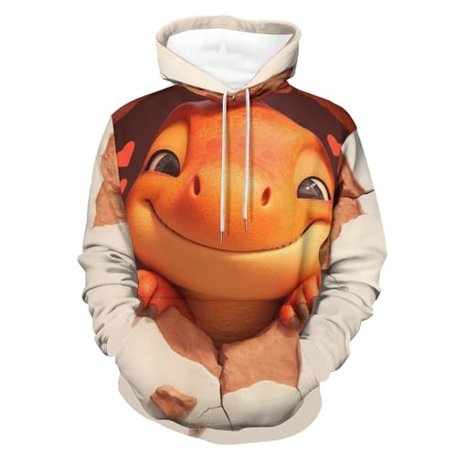 Hoodie dinosaures à manches longues, le sweatshirt idéal pour vos sorties décontractées