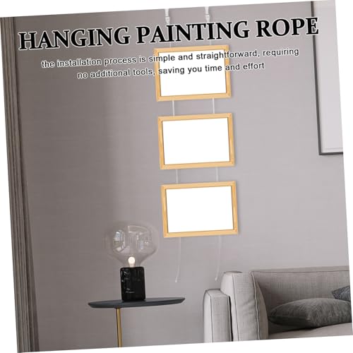 Image of 2pcs Heavy Duty Picture Wire Kit Wall Hooks for Drywall Picture Hangers for Frames and Mirrors