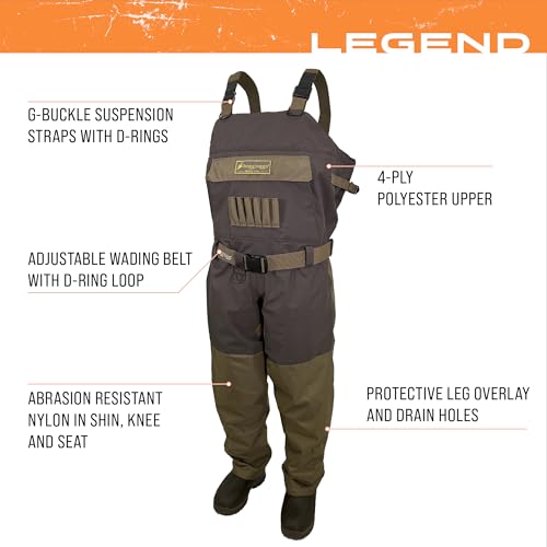 FROGG TOGGS Mens Legend 2-n-1 Hunting Wader With Zip Inout Primaloft Liner2