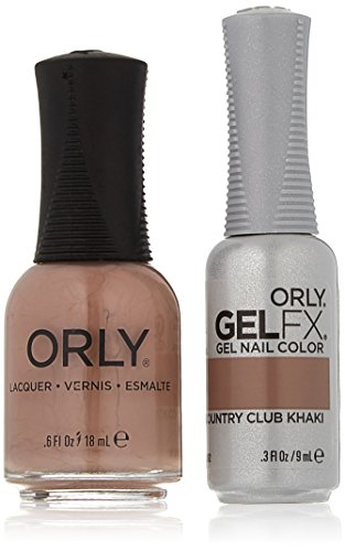 Orly Perfect Pair Matching Lacquer and Gel Duo Kit, Country Club Khaki Orly Perfect Pair Matching Lacquer and Gel Duo Kit, Country Club Khaki