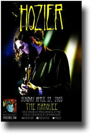 Hozier Poster - 11 x 17 Concert Promo for the "Hozier" Album Tour -- AZ