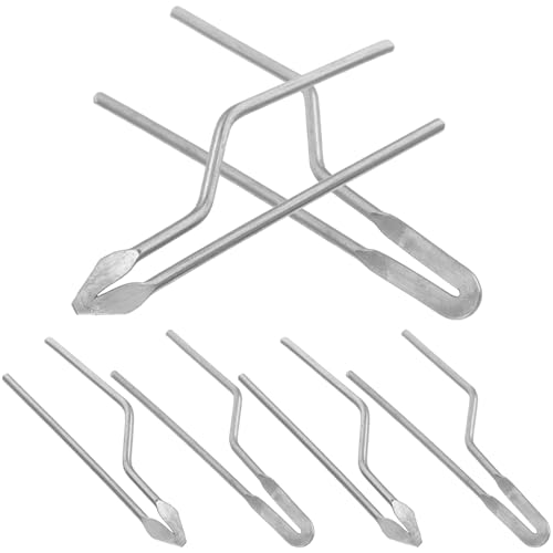 ORFOFE Puntas para Pirograbador de Hierro 6 y 7 Alta Resistencia 6 Unidades para Quemar Madera y Artesanía en Madera Herramienta de Pirograbado para Carpintería