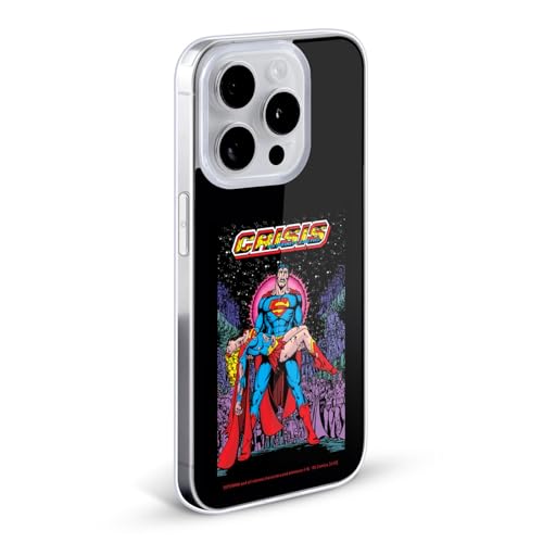 Funda Superman iPhone 13 carcasa gel silicona DC Comics Supergirl protector cómics 2