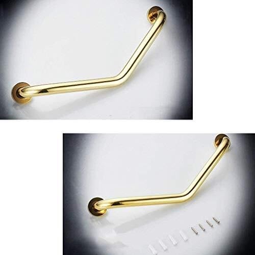 Pasamanos de baño de Acero Inoxidable - Barra de Apoyo Multiusos de Pared, toallero y asidero de Seguridad para Ducha, bañera, Inodoro y Cocina - 52 cm