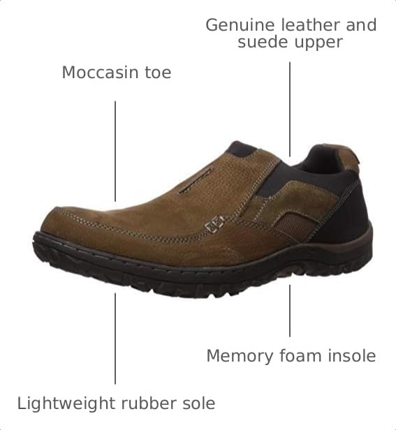 Image of Nunn Bush Quest Moc Toe Slip-On