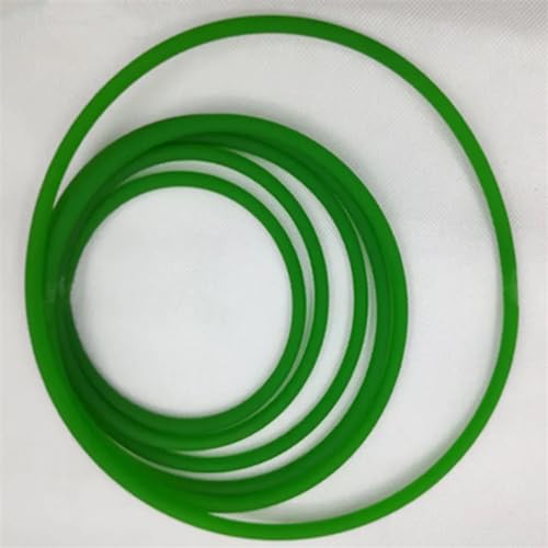 Courroies synchrones pour convoyeurs en polyuréthane vert résistant 5mm - 6