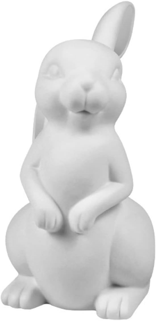 Veemoon Ceramic Rabbit Desk Lamp - Cute Night Light for ' Room - Home Decor Light 1pc