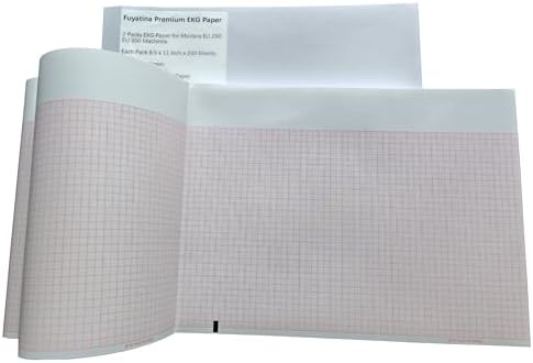 Fuyatina 2 Packs ECG Paper for Mortara ELI 250, 250C, 350 Machine...
