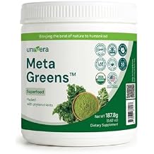 Univera Metagreens, Green Superfoods Blend Powder, Smoothie Mix with Organic Spirulina, Vital Antioxidants, Alkalize, Detoxify, Vegan, 30-Day Supply.
