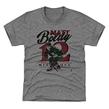 500 LEVEL Matt Boldy Youth Shirt - Matt Boldy Minnesota Classic (Tri Gray, 14-16Y X-Large)