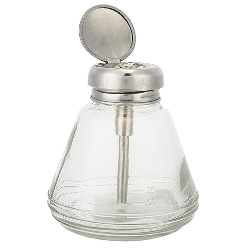 Botella de prensa de 150ml y contenedor de líquido transparente para accesorios de uñas 4