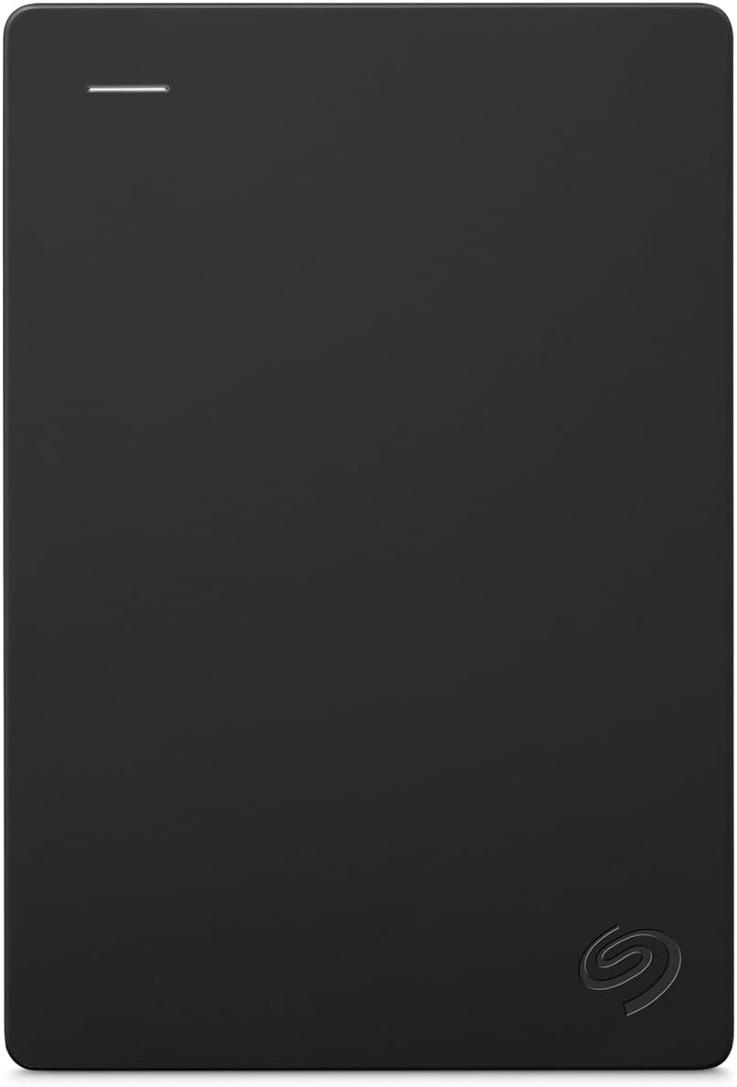 Portable 5TB External Hard Drive HDD – USB 3.0 for PC, Mac, PS4, & Xbox - 1-Year Rescue Service (STGX5000400), Black