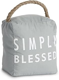 Pavilion Gift Company 72154 Simply Blessed Door Stopper, 5 by 6-Inch
