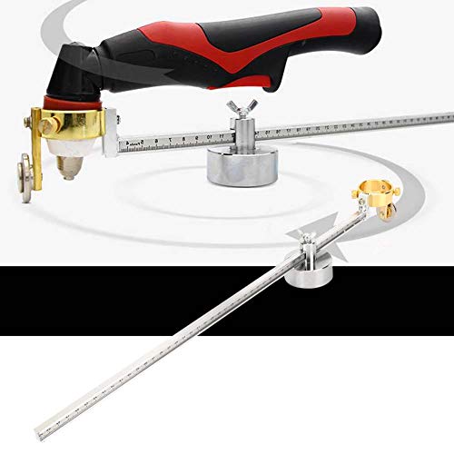 Adjustable Plasma Cutter Wheel Circle Guide Lightweight for P80 Cutting Torch by TOPINCN - Image 2