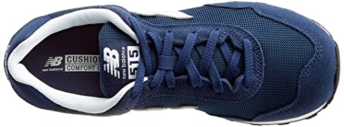 New Balance Men's 515 V3 Sneaker, Nb Navy/White/Aluminum Grey, 183