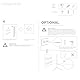 L’essentiel Home and Office Wandorganizer Pegboard 56 * 56cm Schwarz Komplettset (4 Fliesen à 28 * 28cm) Mit Zubehör (4 Paneele Set)