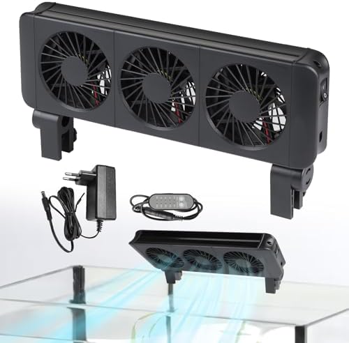 efuturetime Ventilador de Acuario 9W (3 Ventiladores)