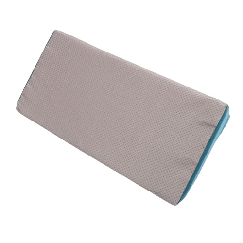Almohada de cuña lateral cojín triangular postural de terciopelo para cama 8