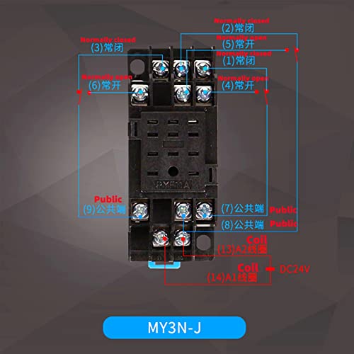 Relais intermédiaire électromagnétique pour rénover un tableau 24VDC - 6