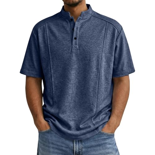 Chemise Henley manches courtes pour vos sorties d'été décontractées