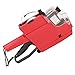 MX6600 Price Tag Gun with 2 Line 10 Digit Labeling Machine for Office Grocery Retail Store Yellow Ink Roller Included (Red)