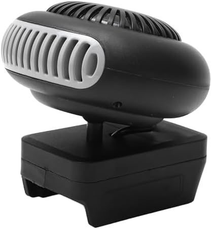Portable Electric Car Heater 170W Smart Thermostat Windshield Defroster with 2 USB Ports for WA3551 18V Battery Office Dorm Use