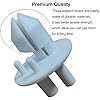 4 Pack 241993001 Support Cover Crisper Cover Support Refrigerator Shelf Support with Frigidaire Refrigerator Replace AP4393090 PS2358879 240350802 1513081 7241993001