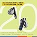Skullcandy Smokin’ Buds Wireless Earbuds, Bluetooth Headphones, Noise Isolating Fit, Up to 20 Hours Battery, IPX4 Sweat and Water Resistant, Microphone for iPhone Android - True Black