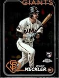 WADE MECKLER RC 2024 Chrome Base #22 ROOKIE NM-MT Baseball Giants