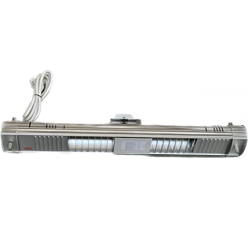 Frico - Chauffage infrarouge 2000W avec fonction brumisateur (pompe et acc non incl) silver 700x97x140mm 230V IP67 INFRAFRESH IHN20S