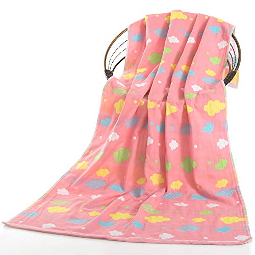 DSJDSFH Toalla De Baño De Algodón Gasa De Tres Capas Toalla De Baño