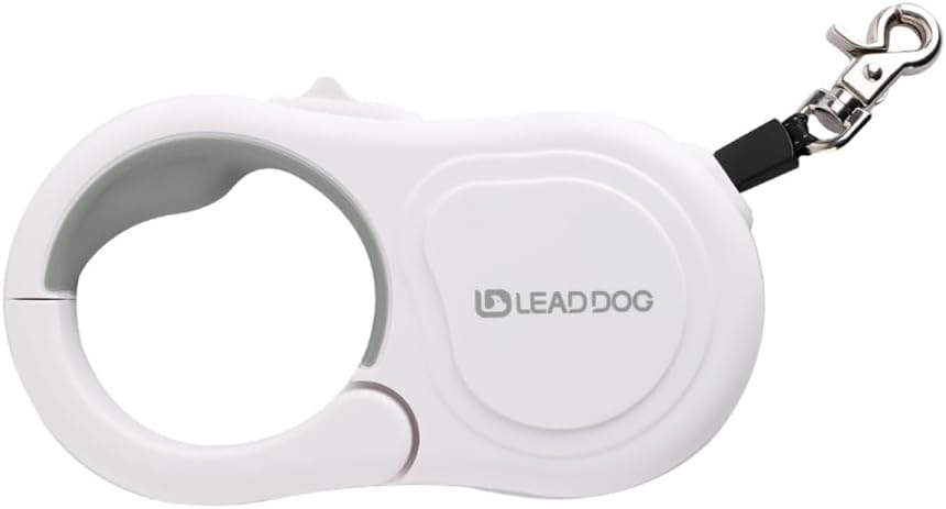 LEADDOG Hands-Free Automatic Leash – Shock Absorbing, Tangle-Free, One-Touch Lock, 16.4 ft | Reflective, Adjustable, All Dog Sizes