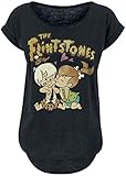 flintstones shirt Girl-Shirt || Krempelärmel || RundhalsKragenlos || Langlebige Materialien