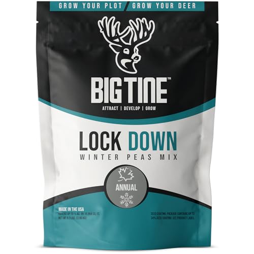 Big Tine Food Plot Mix, Lock Down, 8.5lbs Bag