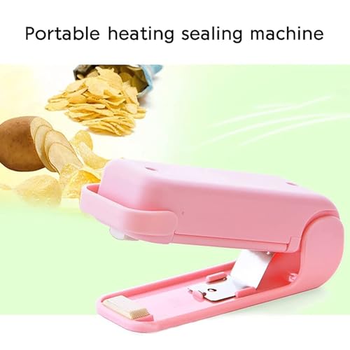 Image of Portable Baterry Operated sealing device for Plastic bags /Snack containers.