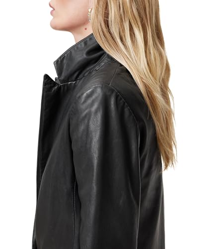 Women's Deri Leather Blazer4