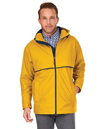 Image of Charles River Men's New Englander Waterproof Rain Jacket (Reg & Ext Sizes)