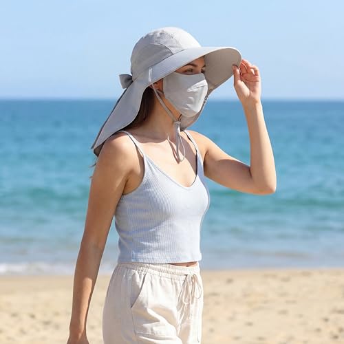 Cuffbow 6 Pcs Sombrero De Sol Mujer Protección UV miniatura 6
