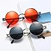 MTZJH Metal Steampunk Sunglasses Men For Women Fashion Round Glasses Vintage Sun Glasses