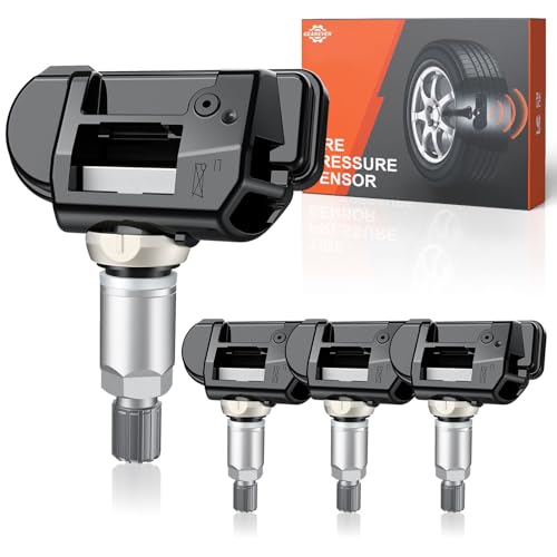 GEAREVER Reifendrucksensor Reifendruckkontrollsystem TPMS Sensor RDKS Kompatibel für OPEL Astra J Insignia Zafira C, 13598775 1010048 13581560, 4 Stück