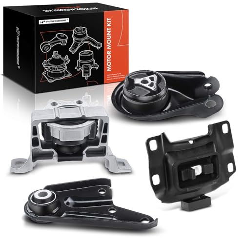 A-Premium Engine Motor Mount and Transmission Mount Kit Compatible with Mazda 5 2006 2007 2008 2009 2010 L4 2.3L, Automatic and Manual Transmission, with Torque Strut Mount, Set of 4